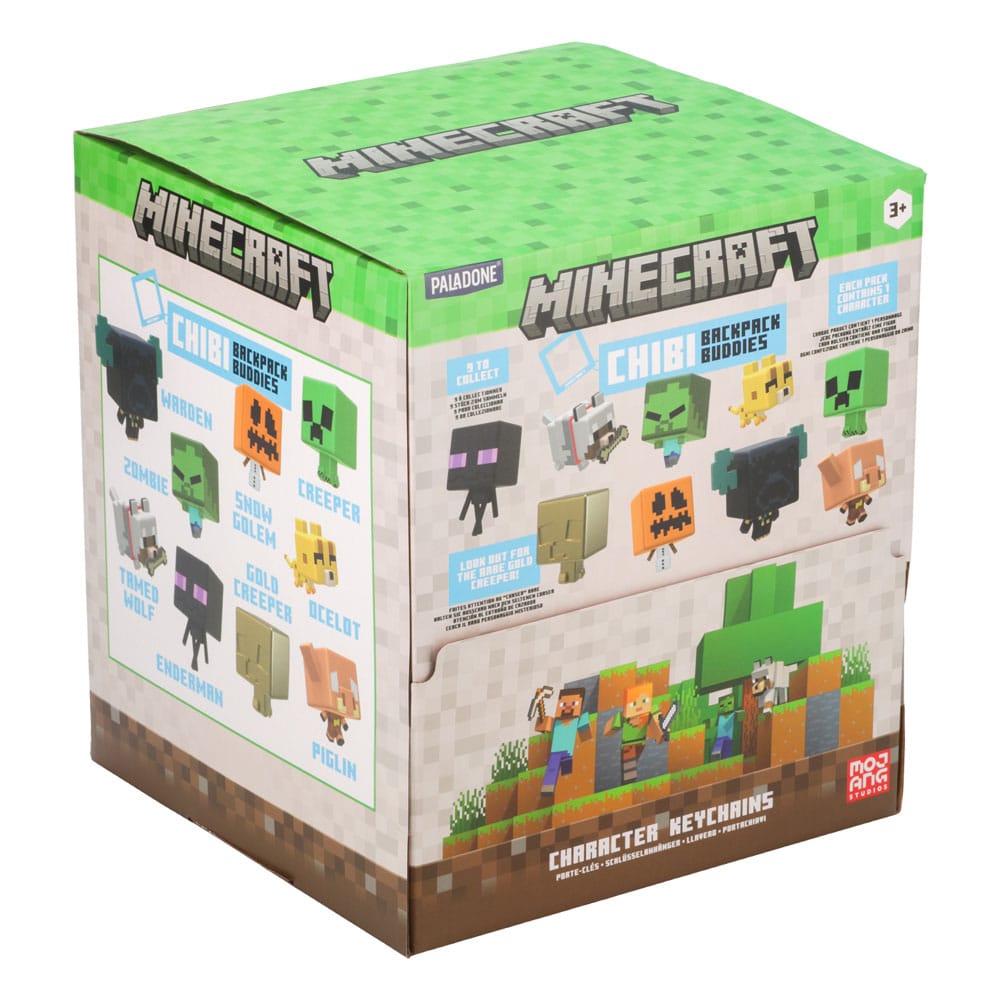 Minecraft présentoir porte-clés sac à dos Mystery Bags Series 3 (24)