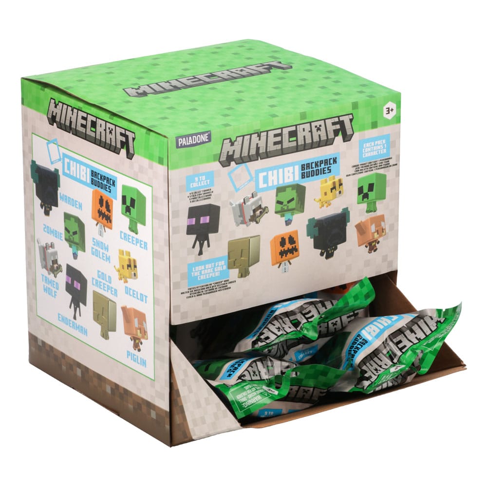 Minecraft présentoir porte-clés sac à dos Mystery Bags Series 3 (24)