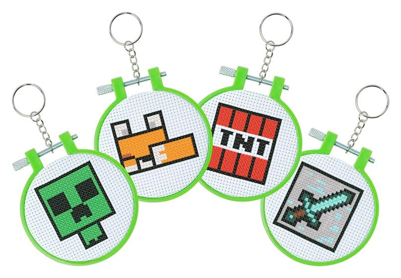 Minecraft Porte-clés DIY