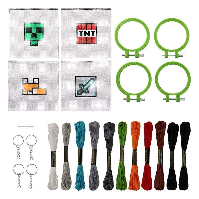 Minecraft Porte-clés DIY