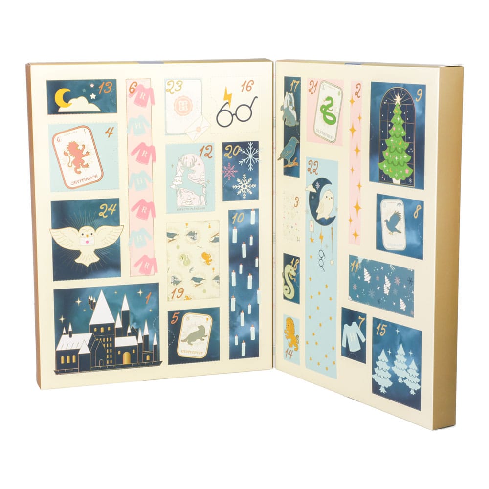 Harry Potter Calendrier de l'Avent Papeterie 24 Day Hogwarts