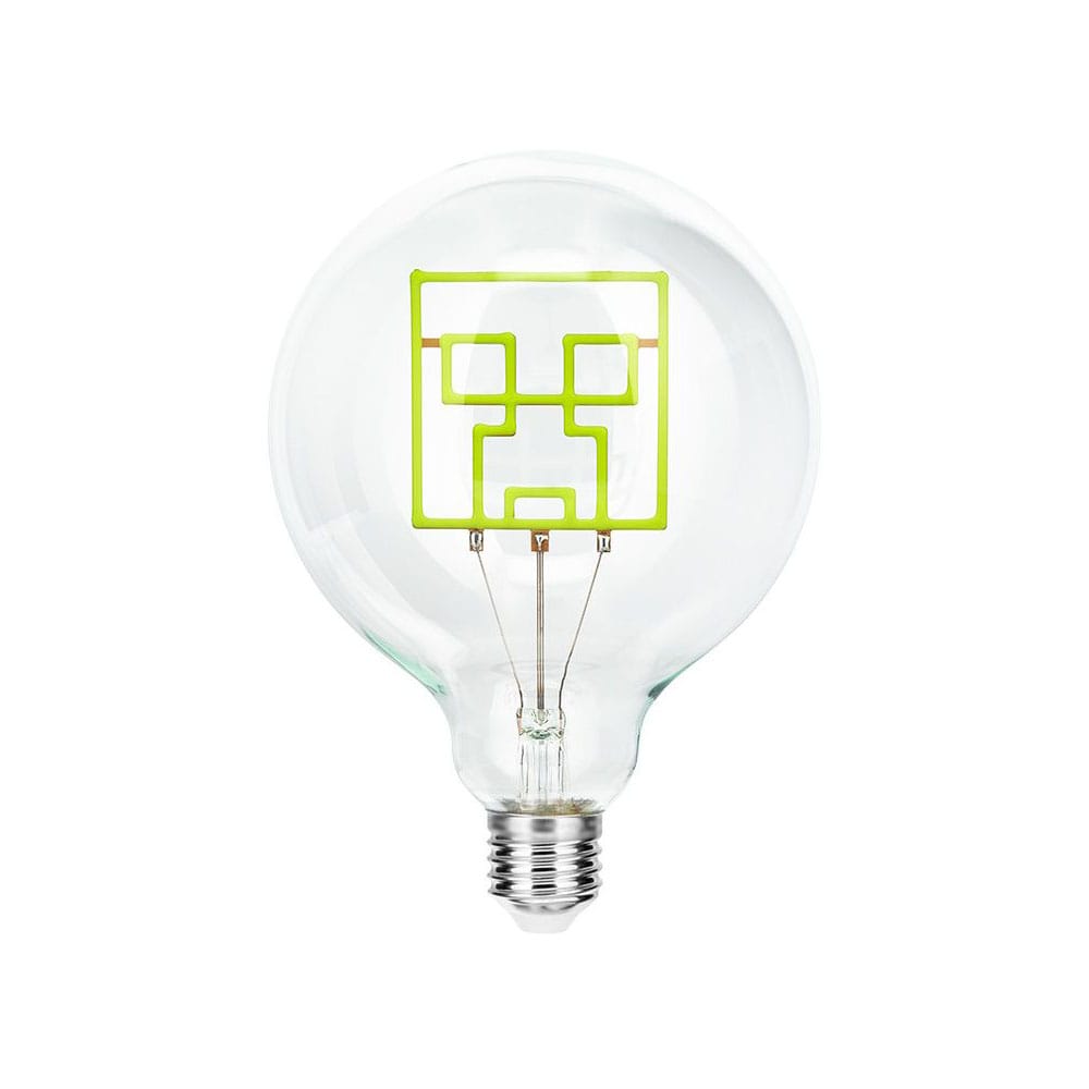 Minecraft ampoule LED neon Creeper