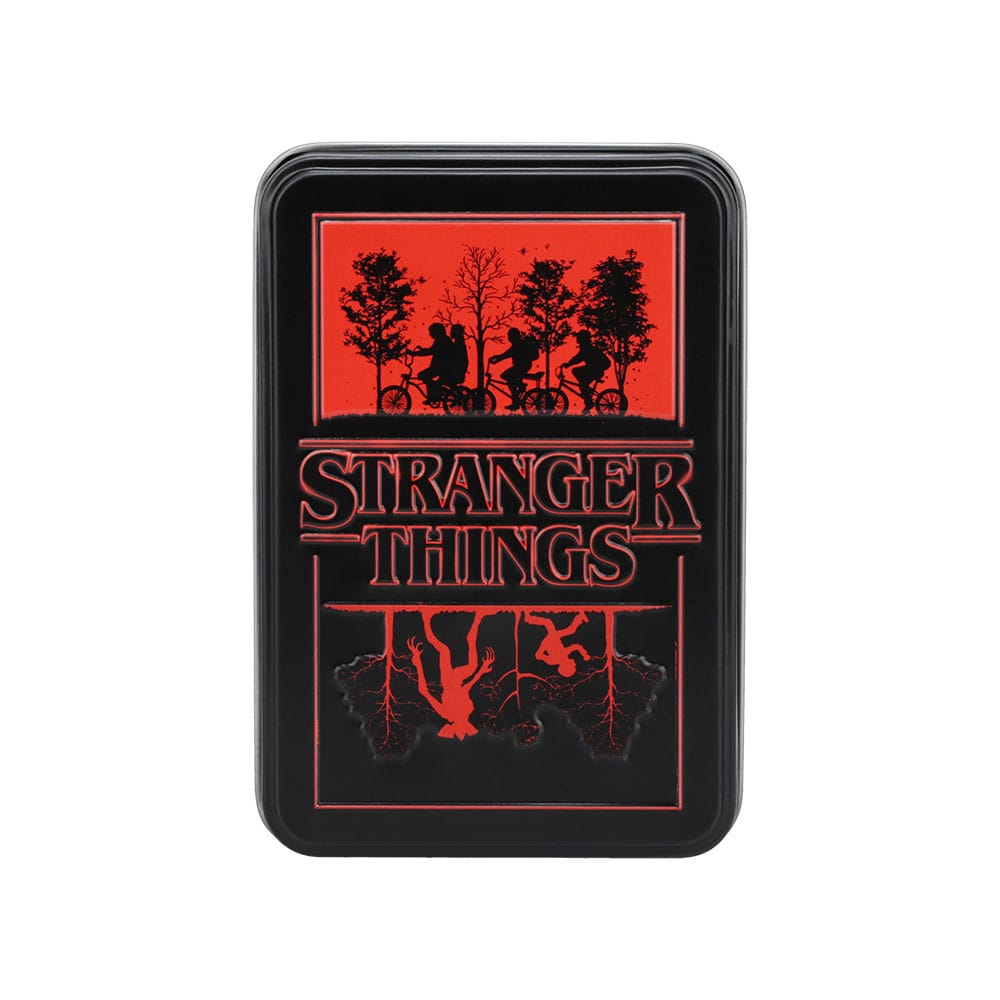 Stranger Thinngs 5 jeu de cartes à jouer Metal