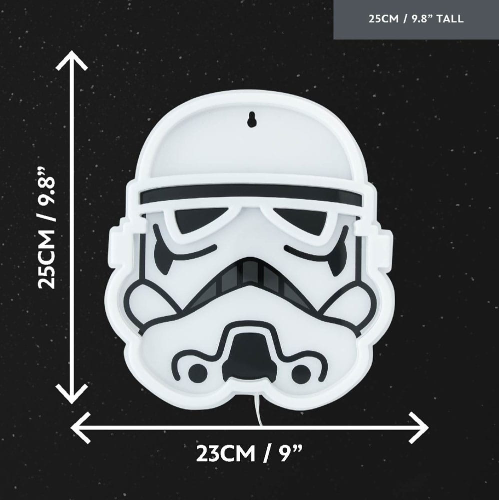 Star Wars Lampe murale LED Stormtrooper Neon