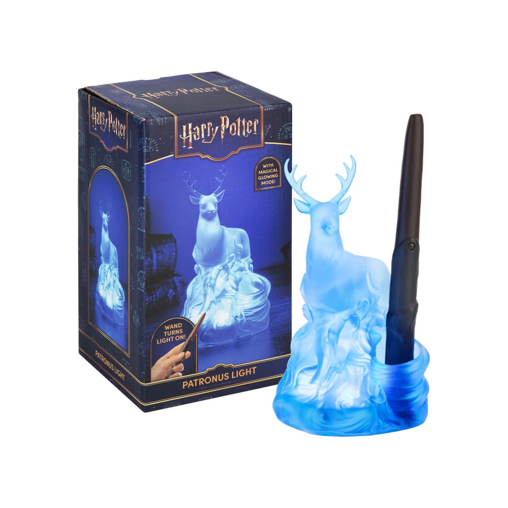 Harry Potter lampe Patronus avec télécommande baguette magique