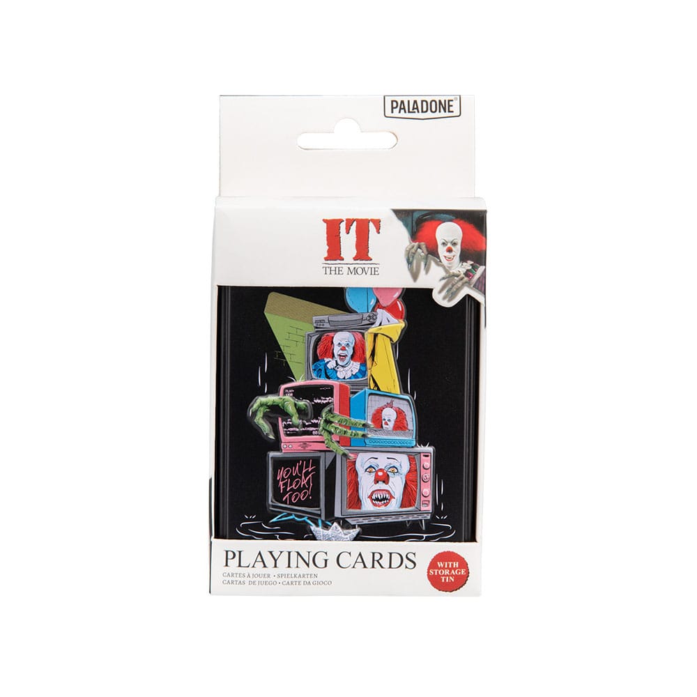 « Il » est revenu jeu de cartes à jouer Pennywise