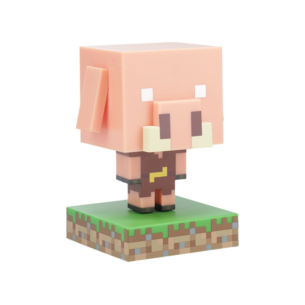 Minecraft lampe Icons Piglin 11 cm