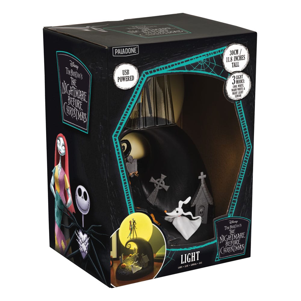 L´etrange Noël de Mr. Jack lampe diorama Jack & Sally