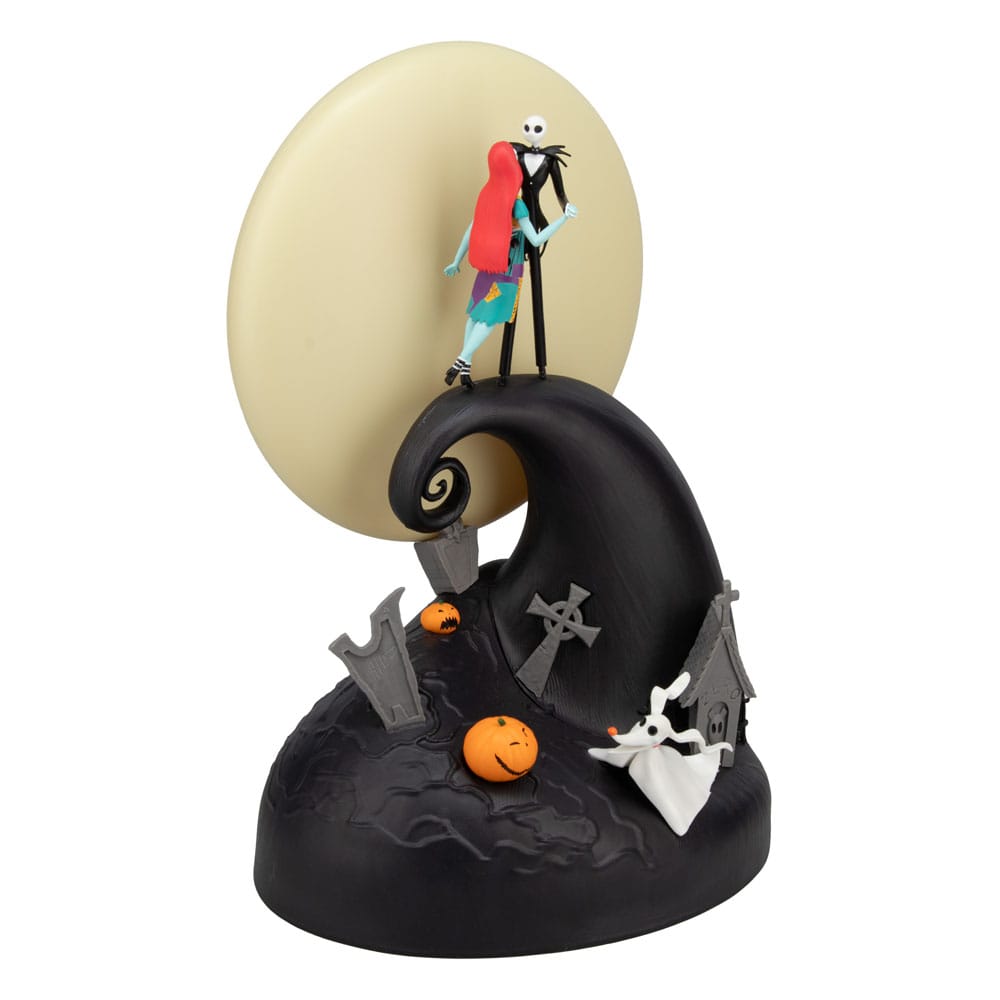 L´etrange Noël de Mr. Jack lampe diorama Jack & Sally