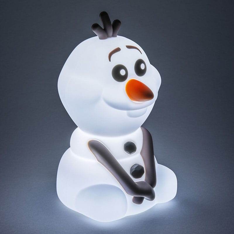 La Reine des neiges lampe Squishy Glo Olaf 15 cm