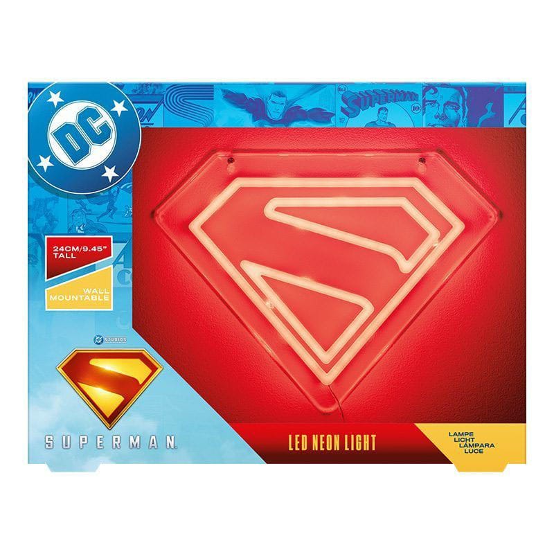 DC Comics Lampe murale LED Superman Neon