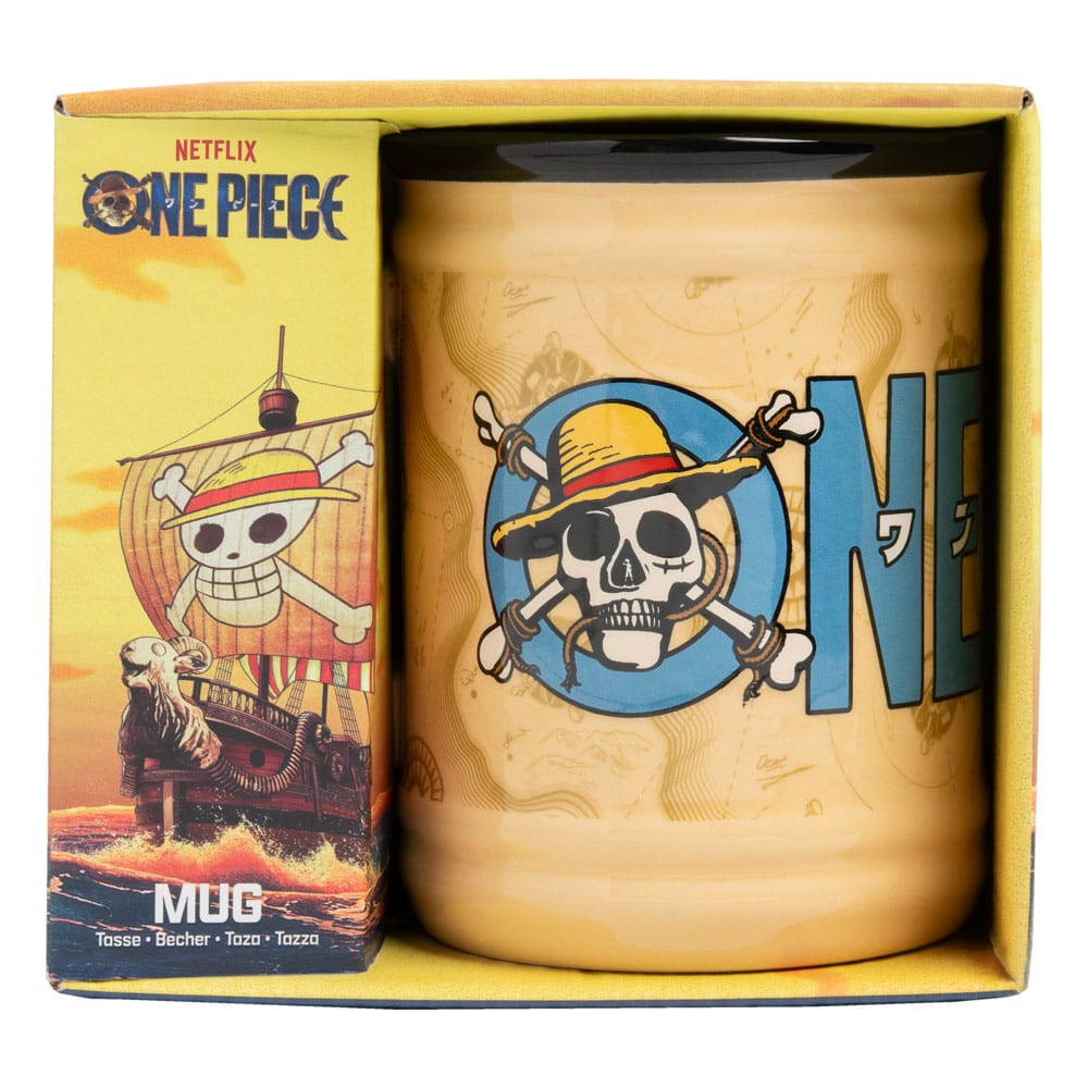 One Piece mug Shaped Jolly Roger