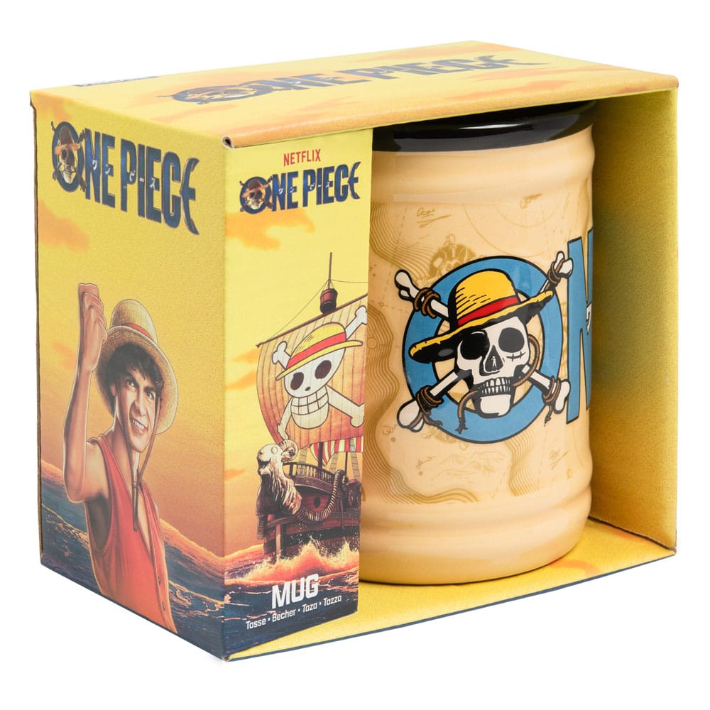 One Piece mug Shaped Jolly Roger