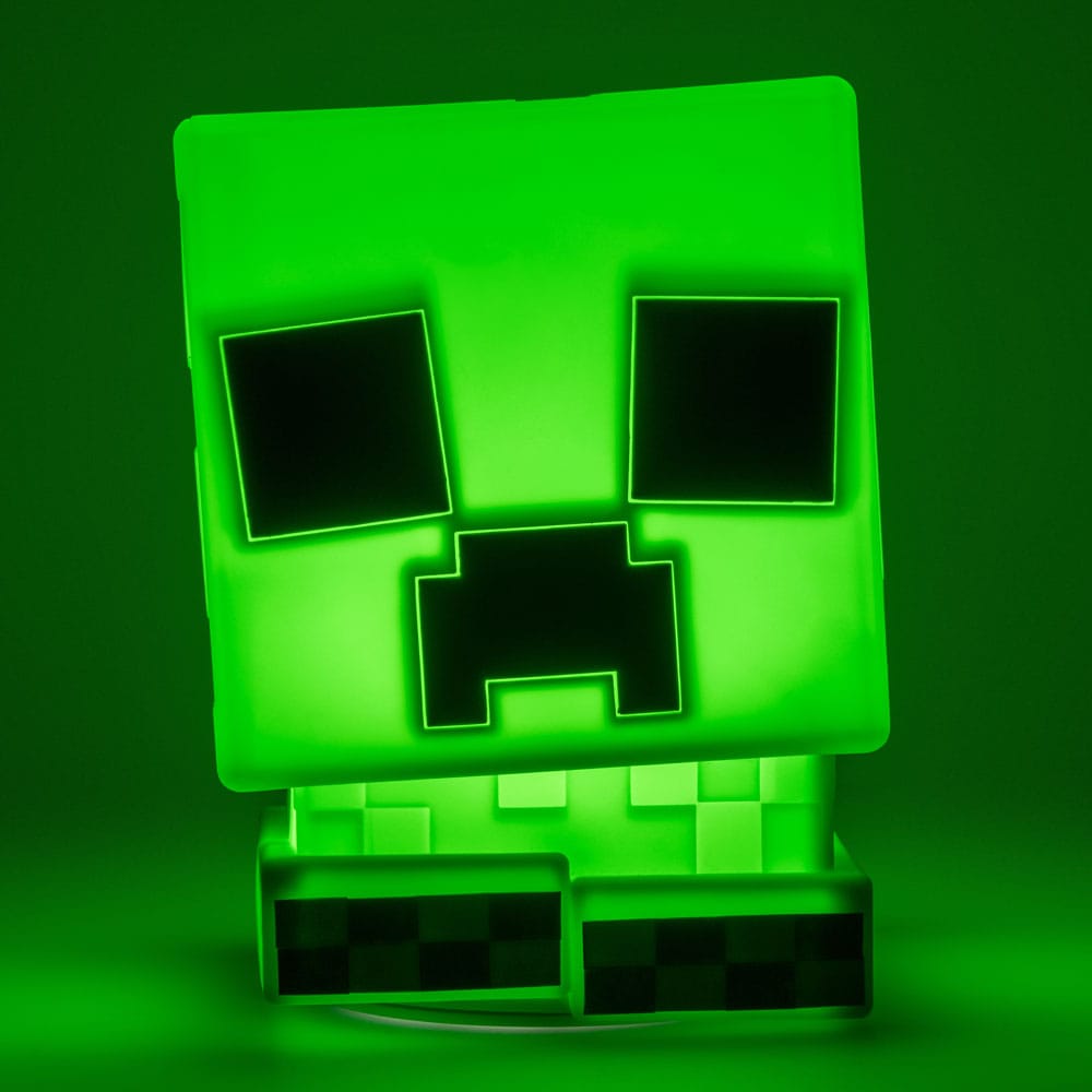 Minecraft lampe Squishy Glo Creeper 15 cm