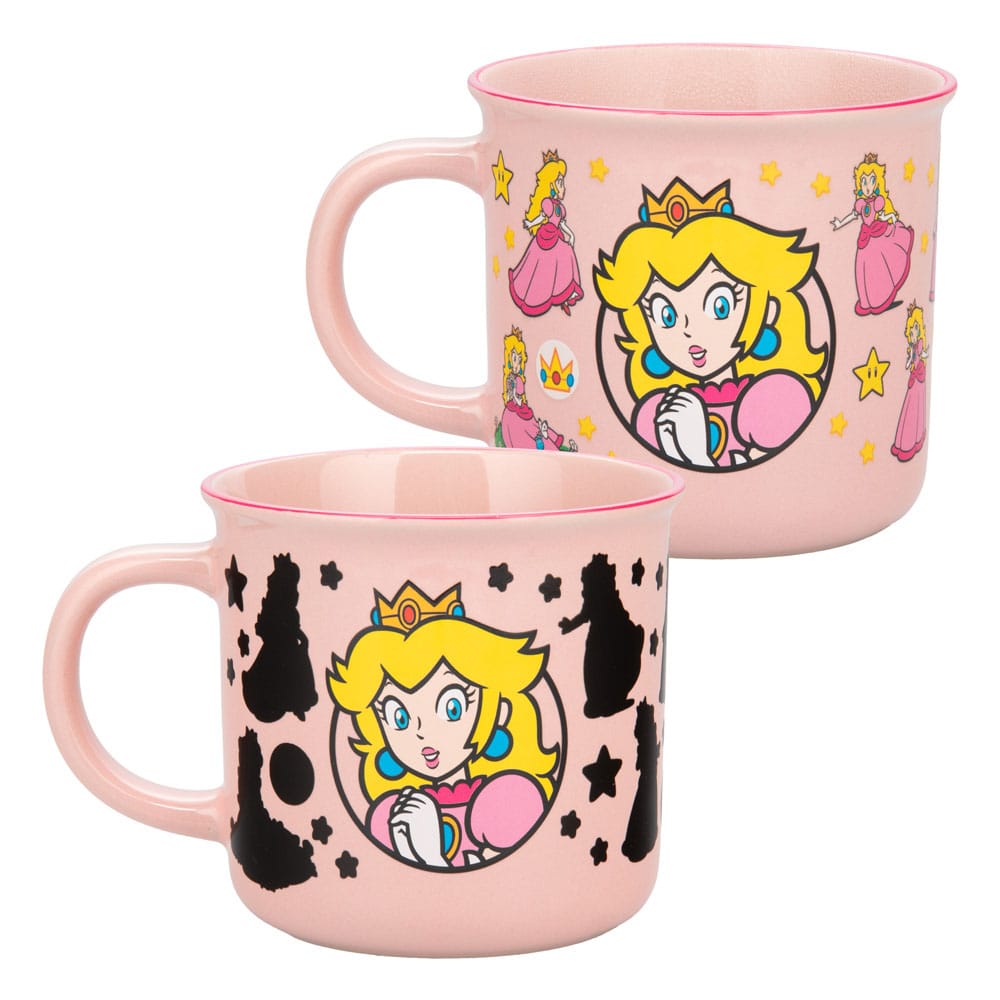 Super Mario mug effet thermique Princess Peach