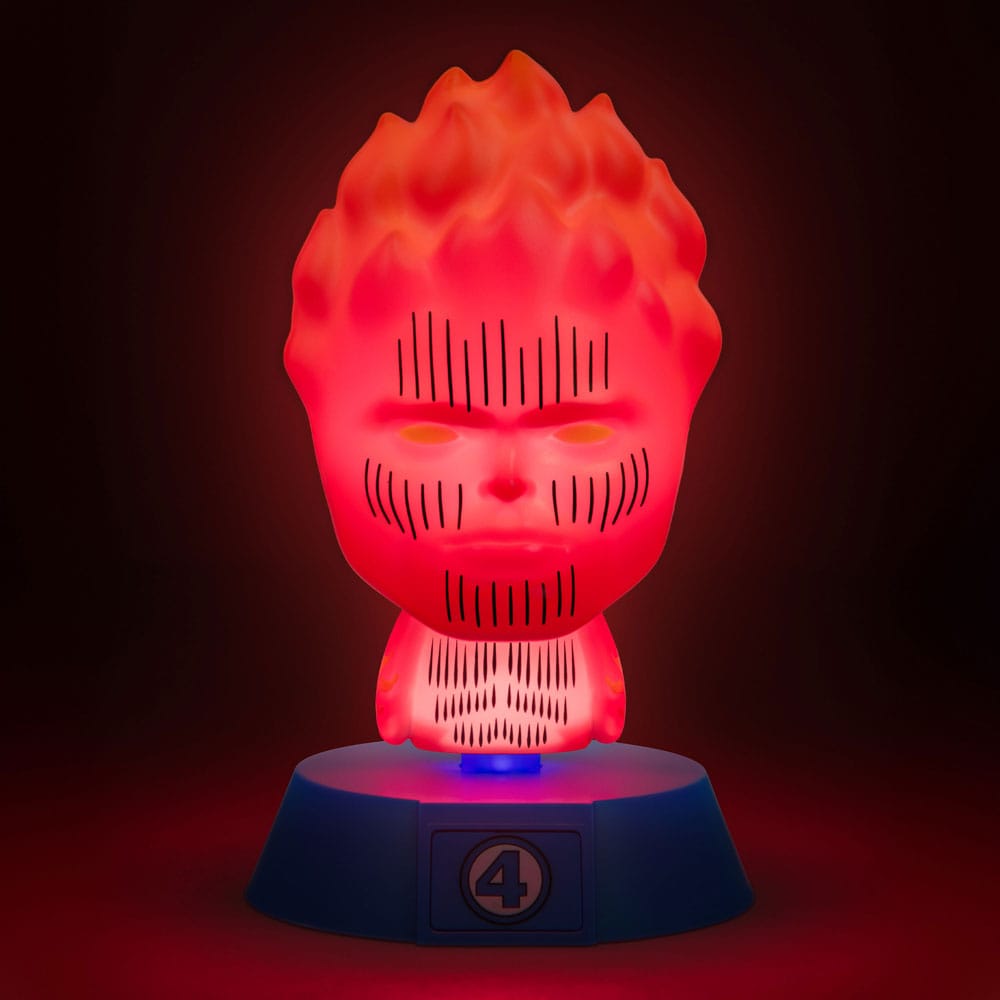 Fantastic Four lampe Icons Human Torch 11 cm