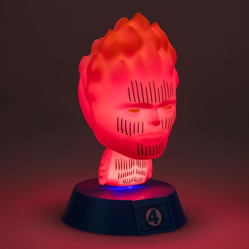 Fantastic Four lampe Icons Human Torch 11 cm