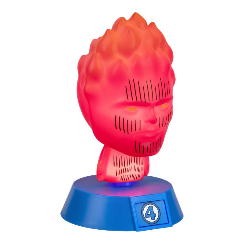 Fantastic Four lampe Icons Human Torch 11 cm