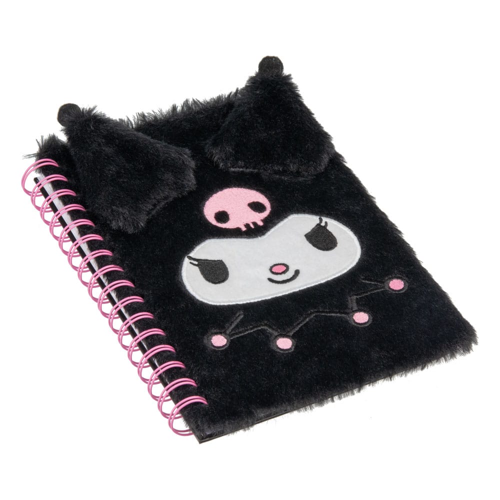 Sanrio cahier relié Kuromi Fluffy