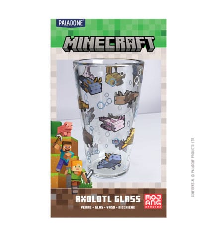 Minecraft verre à bière (pinte) Axolotl
