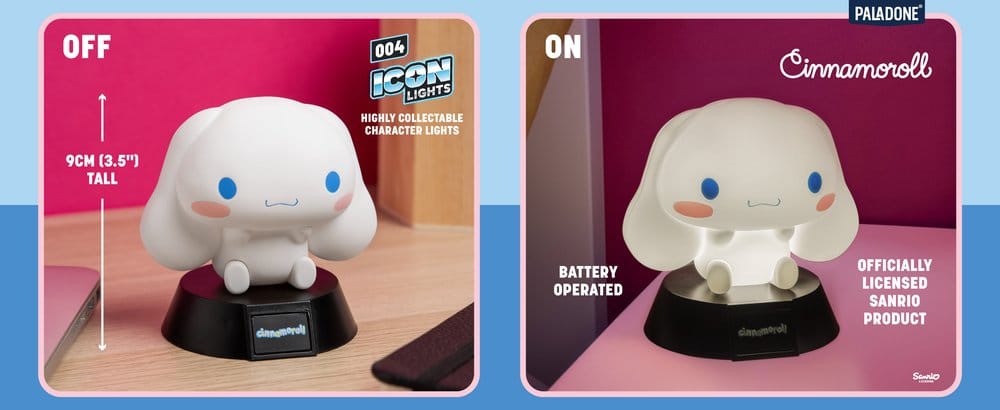 Sanrio lampe Icon Cinnamoroll 9 cm