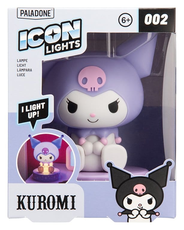 Sanrio lampe Icon Kuromi 14 cm