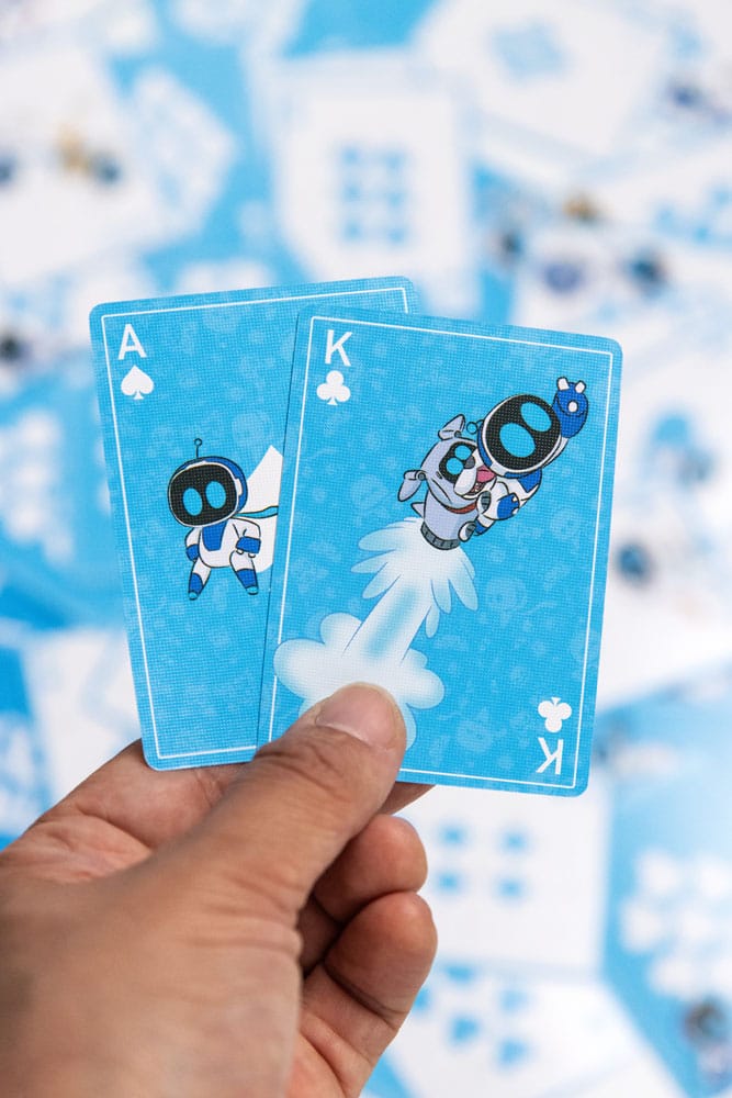 Astro Bot jeu de cartes à jouer Metal