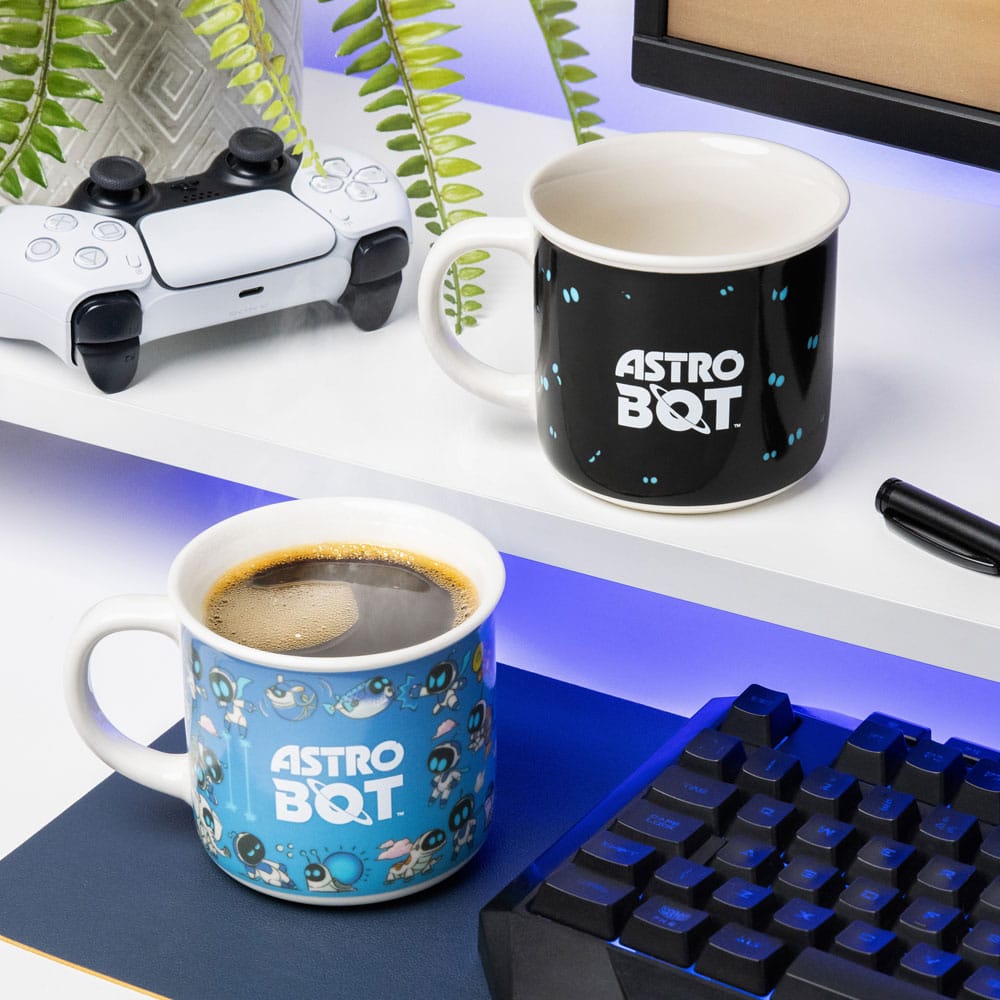 Astro Bot mug effet thermique Astro Bot Logo