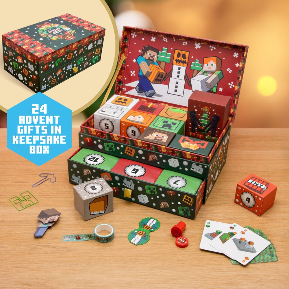 Minecraft Calendrier de l'Avent Keepsake Box