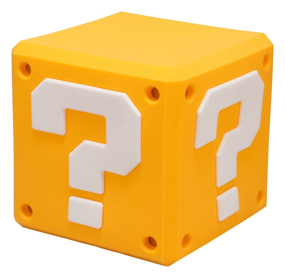 Super Mario SquishyGlo lampe Question Block Rechargeable 13 cm