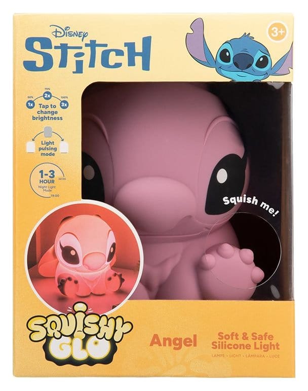 Lilo & Stitch lampe SquishyGlo Angel Rechargeable