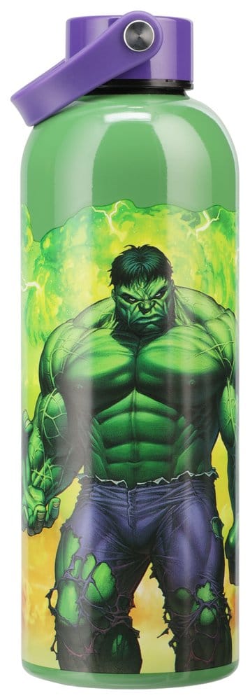 Marvel Universe bouteille d'eau en métal Hulk avec dragonne