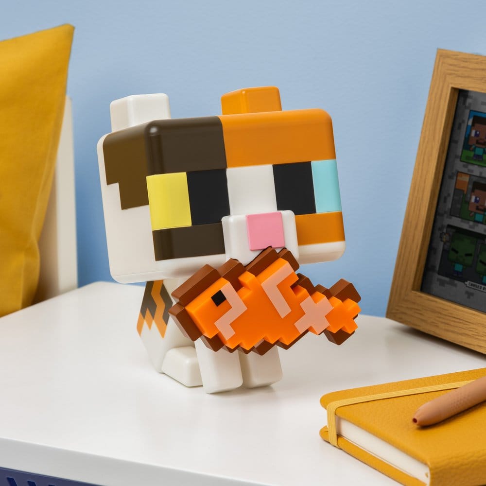 Minecraft lampe GloBuddies Cat 15 cm