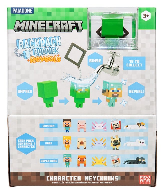 Minecraft blind box assortiment Reveals porte-clés (24)