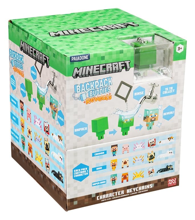 Minecraft blind box assortiment Reveals porte-clés (24)