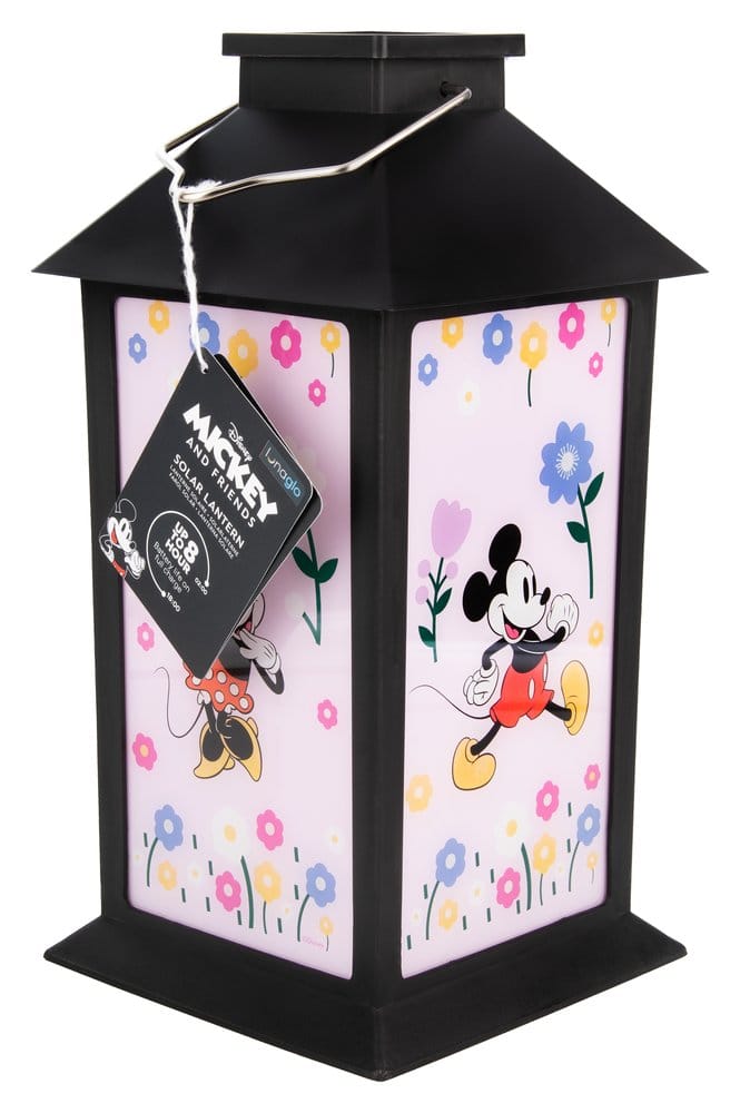 Disney lanterne à projection solaire LunaGlo Mickey & Minnie