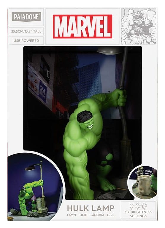 Marvel lampe diorama Hulk