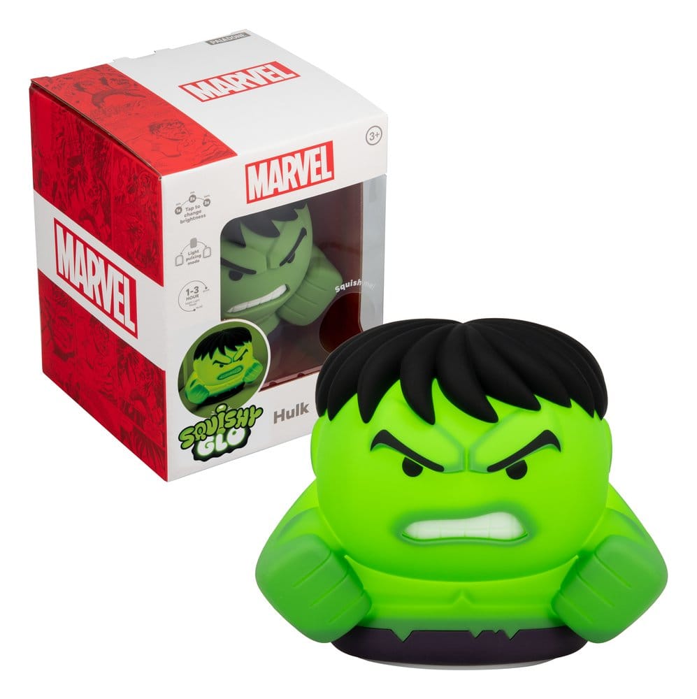 Marvel Universe SquishyGlo lampe Hulk Rechargeable 15 cm