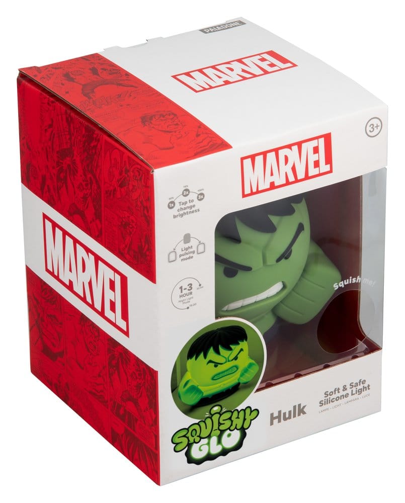 Marvel Universe SquishyGlo lampe Hulk Rechargeable 15 cm