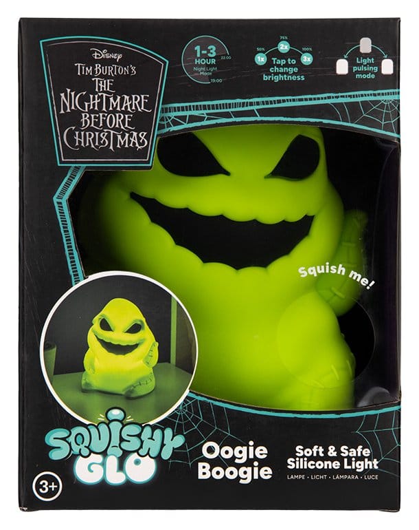 L´etrange Noël de Mr. Jack SquishyGlo lampe Oogie Boogie Rechargeable 16 cm