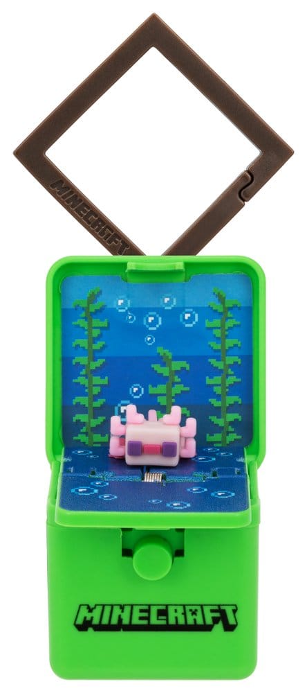 Minecraft blind box assortiment Popz Backpack Buddies Keyrings (24)