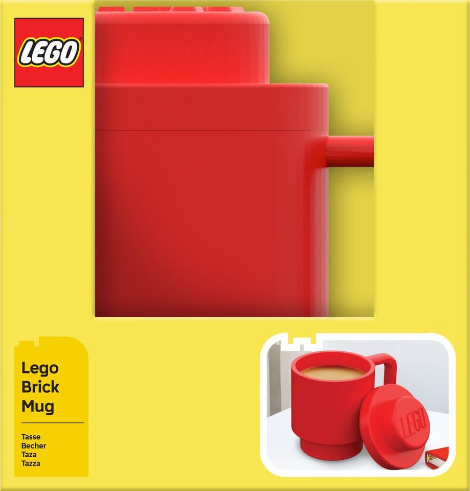 Lego mug Brick Shaped