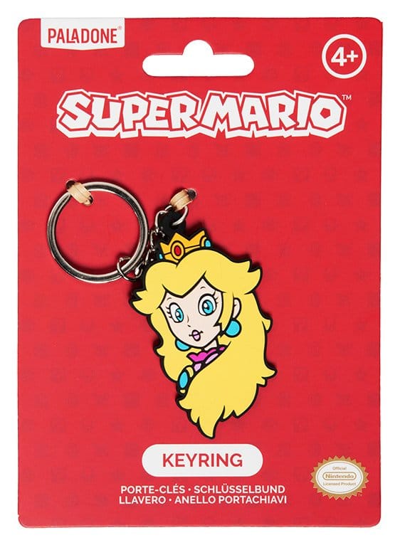 Super Mario porte-clés Princess Peach PVC 6 cm