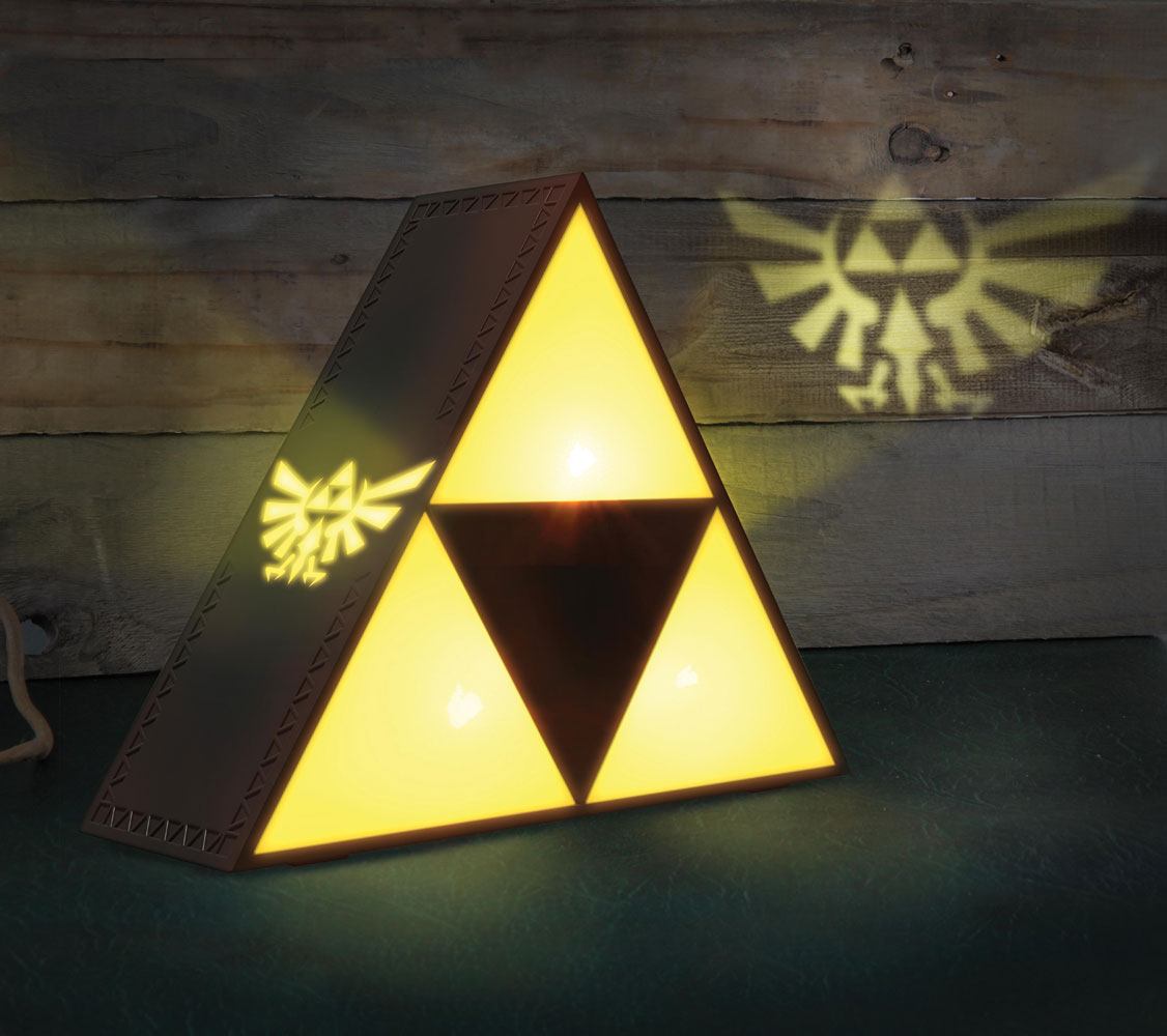 Legend of Zelda lampe Triforce 20 cm