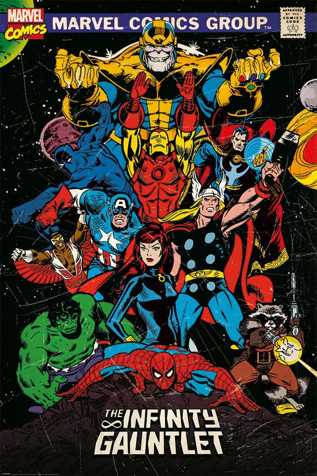 Marvel Comics posters The Infinity Gauntlet 61 x 91 cm (4)