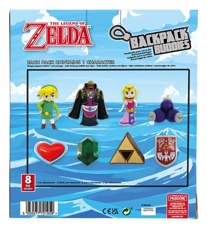 The Legend of Zelda présentoir Blind-Bag Porte-clés Backpack Buddies Series 2 V3 (24)