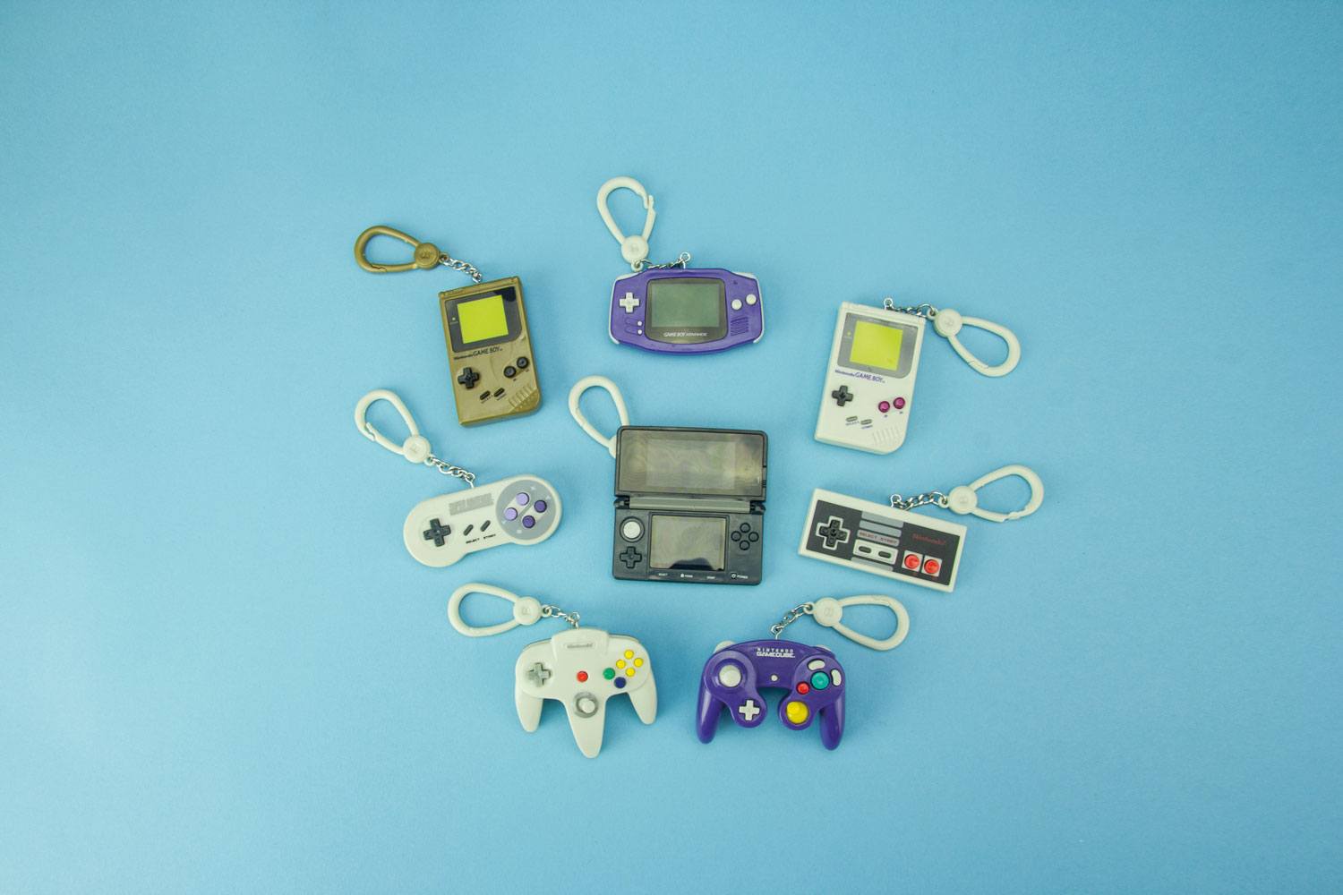 Nintendo porte-clés sac à dos Mystery Bags Classic Console (24)
