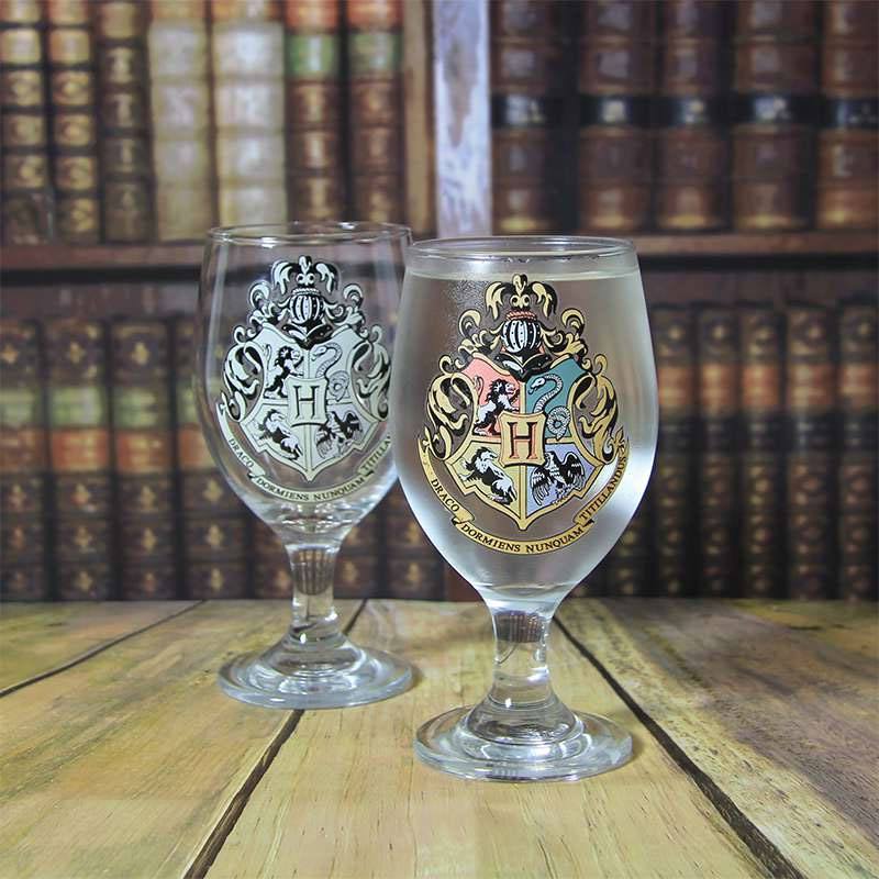 Harry Potter verre changeant de couleur Poudlard