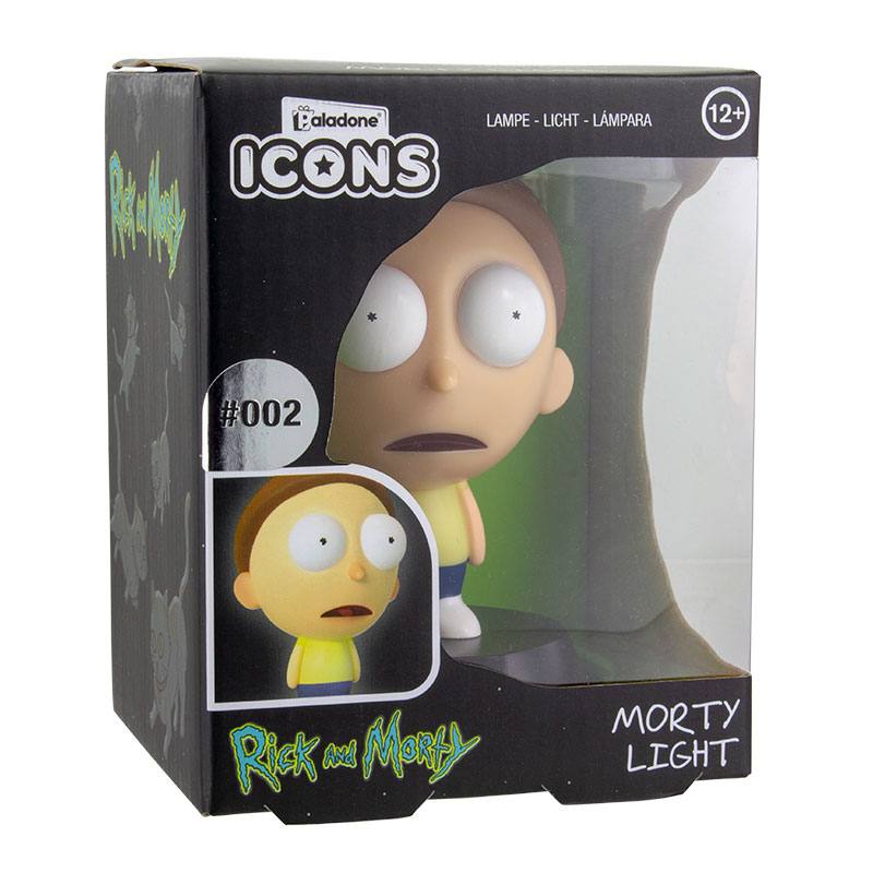 Rick & Morty veilleuse 3D Icon Morty 10 cm