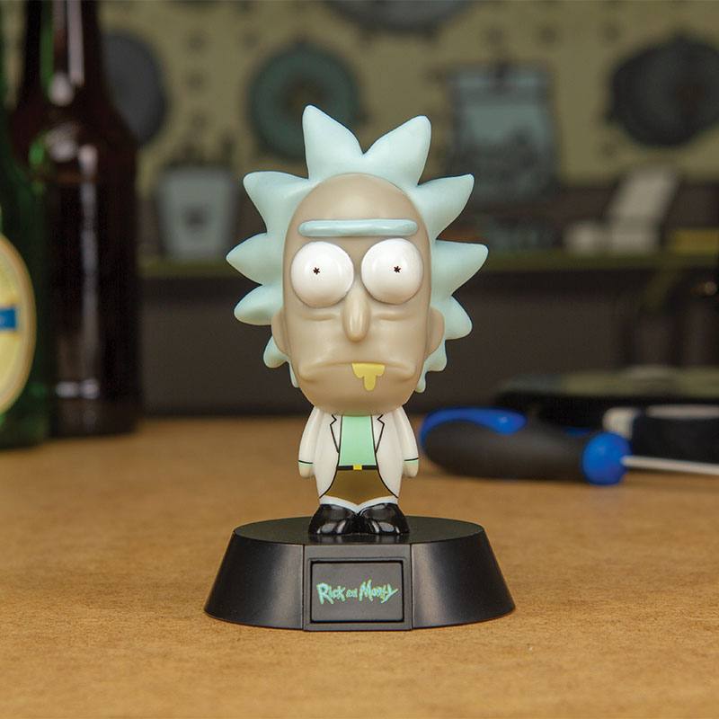 Rick & Morty veilleuse 3D Icon Rick 10 cm